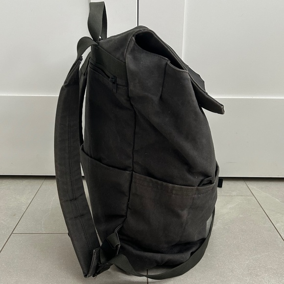 Timbuk2 Foundry Canvas and Leather Laptop Backpack - Picture 3 of 14